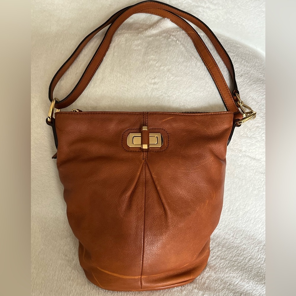 B. Makowski Soft Glove Leather 2 Compartment Convertible